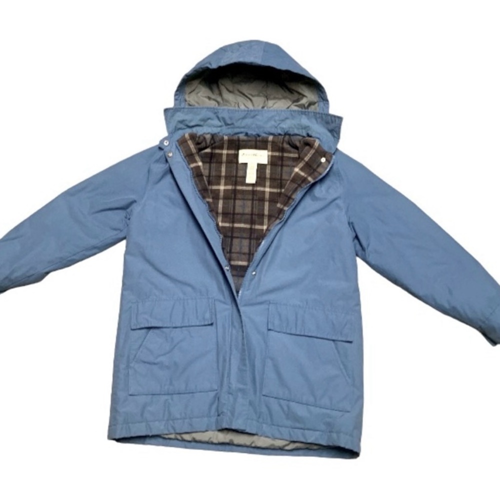 ⭐️EDDIE BAUER UNISEX WINTER ALL-WEATHER  LINED DETACHABLE HOOD JACKET COAT